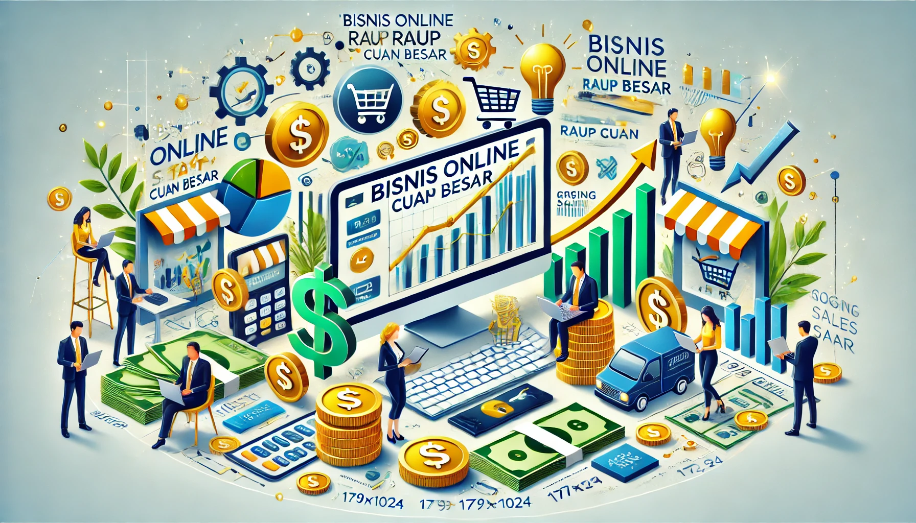 Bisnis Online Raup Cuan Besar