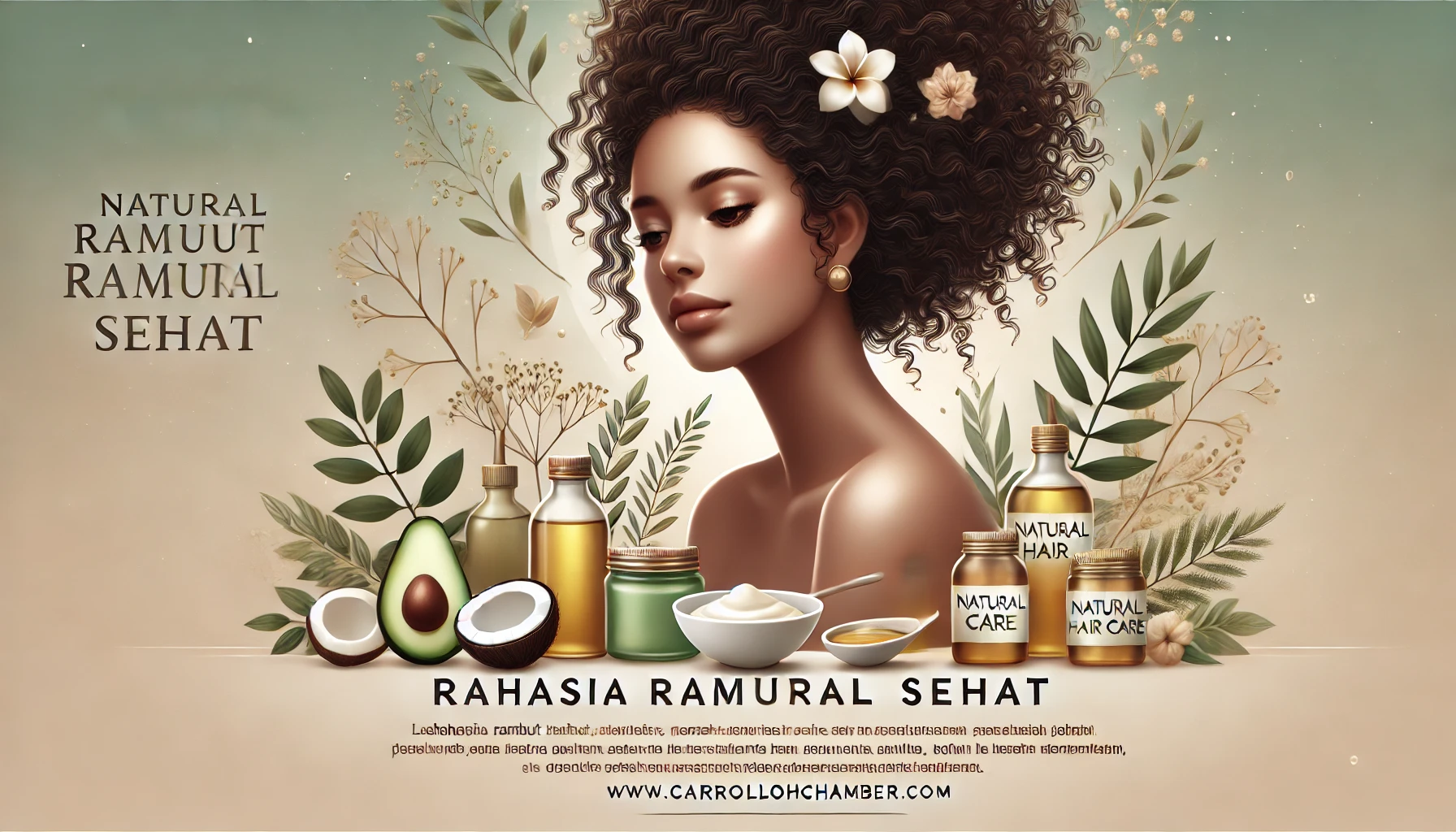 Rahasia Rambut Natural Sehat