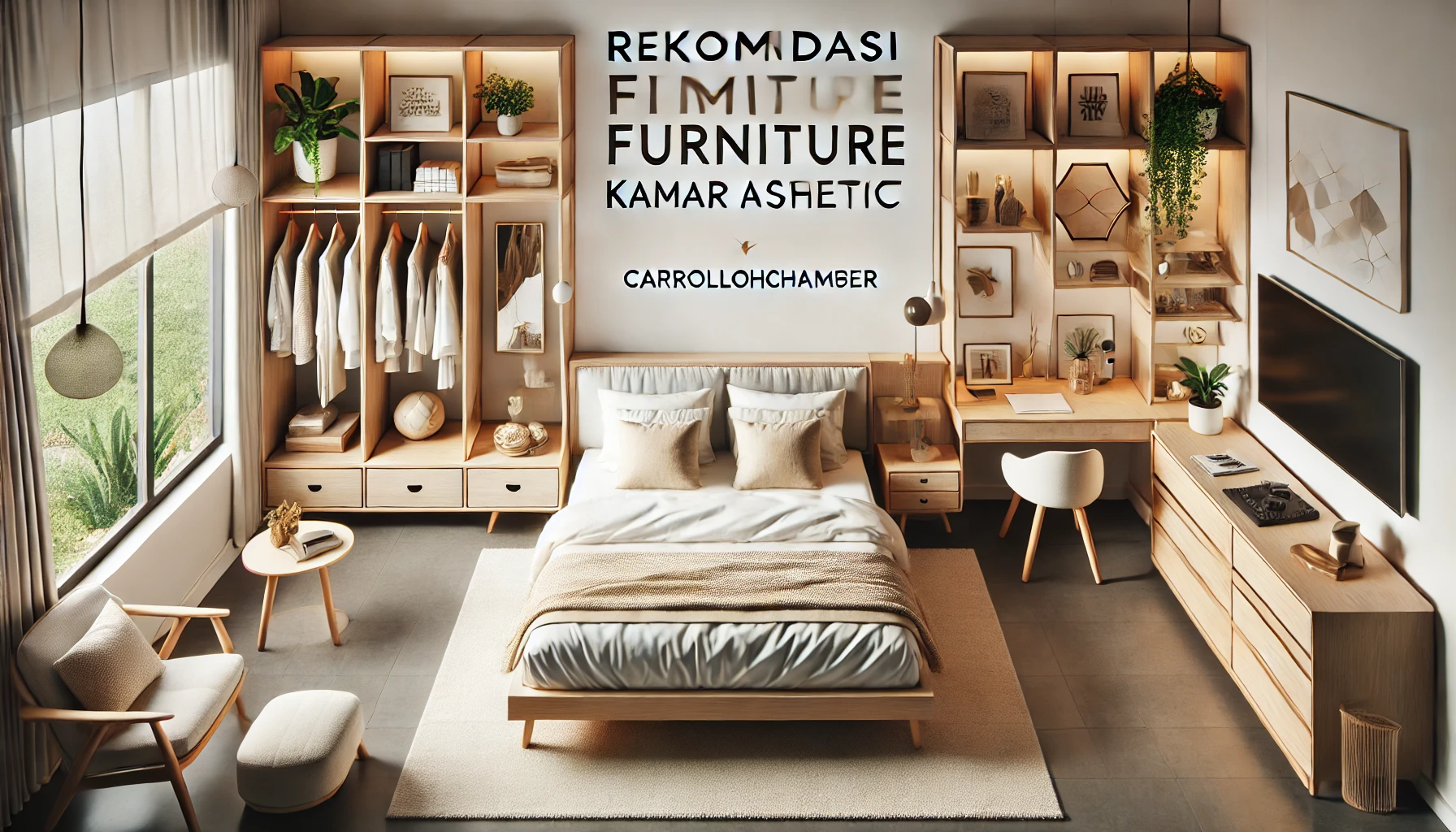 Rekomendasi Furniture Kamar Aesthetic