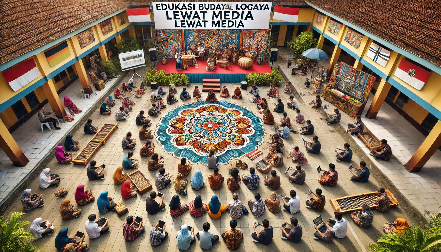 Edukasi Budaya Lokal Indonesia Lewat Media