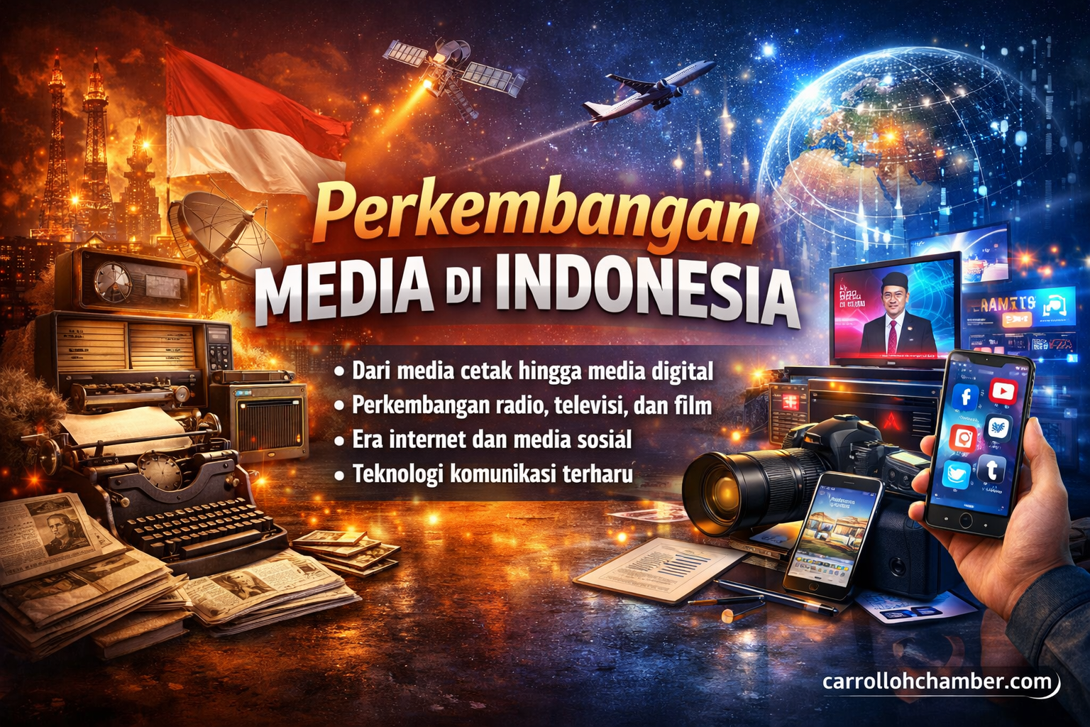 Perkembangan Media di Indonesia