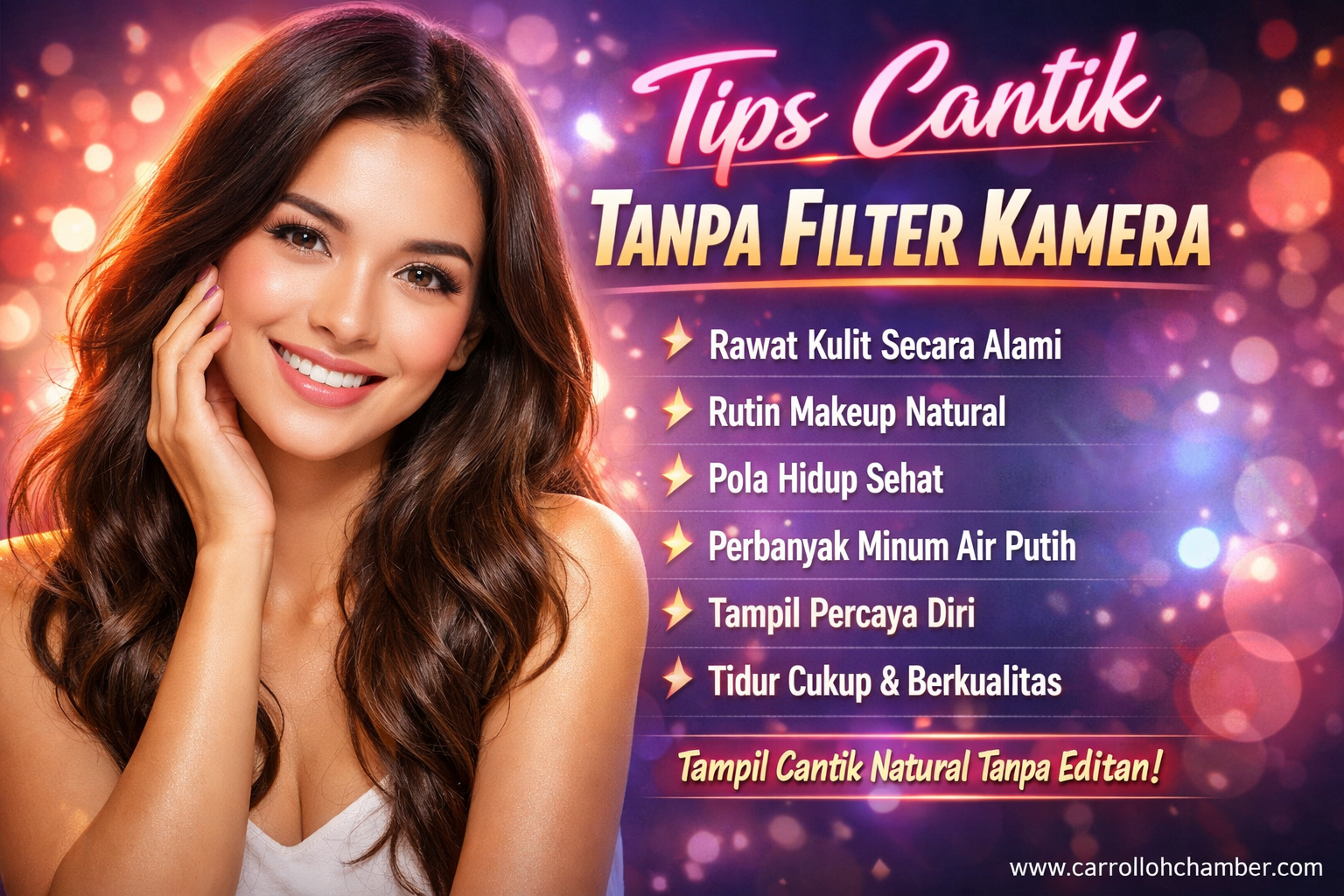 Tips Cantik Tanpa Filter Kamera