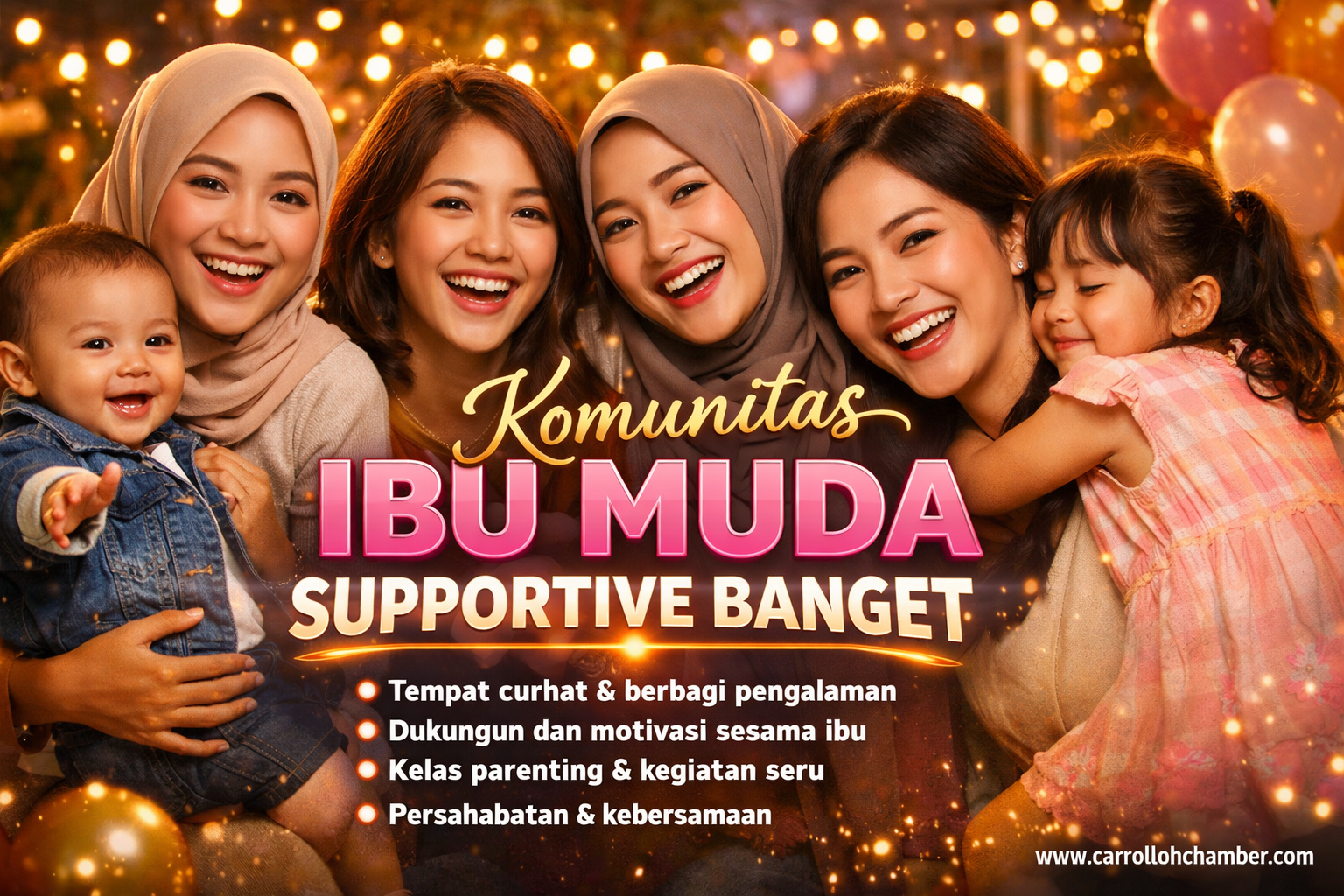 Komunitas Ibu Muda Supportive Banget