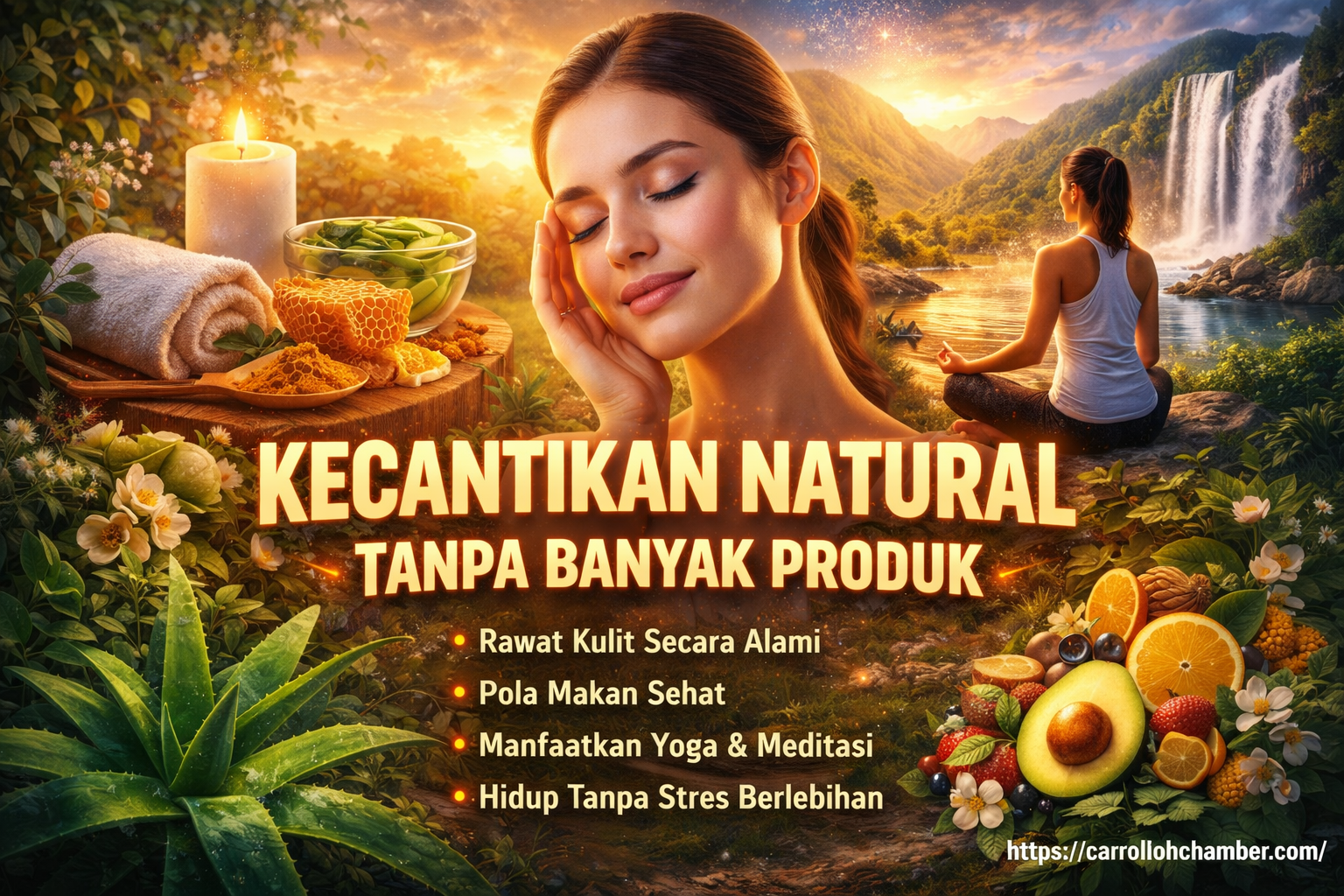 Kecantikan Natural Tanpa Banyak Produk